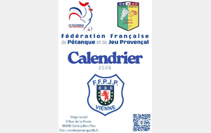 Calendrier 2026