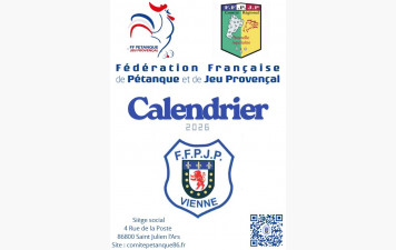Calendrier 2026