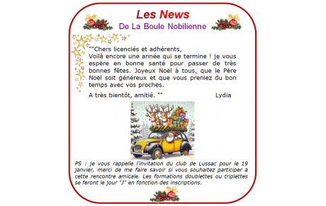 Bonnes Fêtes