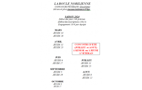 Les jeudis à Nouaillé