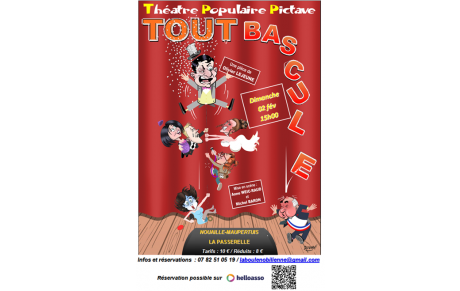 &quot;Tout bascule&quot; par le Théâtre Populaire Pictave